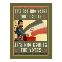 Iran Vote '09 Postcard