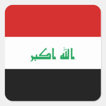 Iraq Flag Sticker
