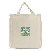 Ireland and Irish Cities Tote Bag