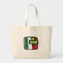 Ireland "Flag and Clover" St. Patrick's Day design Bag