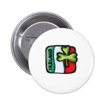 Ireland "Flag and Clover" St. Patrick's Day design Pin