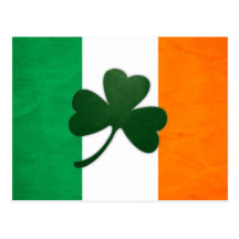 Ireland Shamrock Postcard