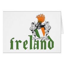 Ireland Shield Card