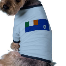 Ireland Yachting Flag Dog Tee Shirt