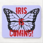 Iris is coming! mouse mats