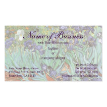 Irises by Vincent van Gogh Business Cards