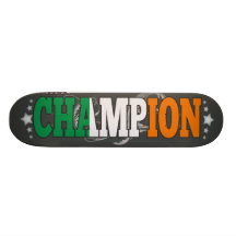 Irish and a Champion Skateboard