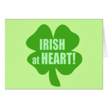 Irish At Heart Greeting Cards