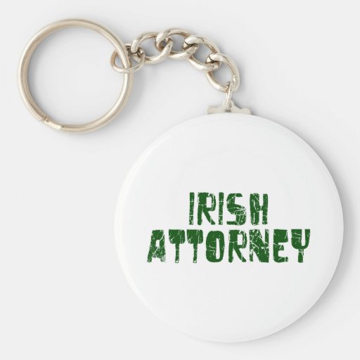 Irish Attorney Key Chains
