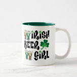 Irish Beer Girl Mugs