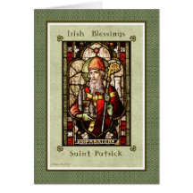 Irish Blessings - Saint Patrick Greeting Card