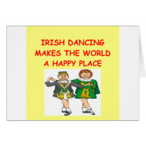 irish dancing cards