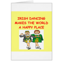 irish dancing cards