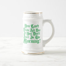Irish Drinking Humour Coffee Mug