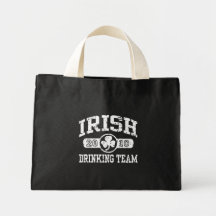 Irish Drinking Team 2010 Tote Bags