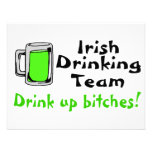 Irish Drinking Team Drink Up Bitches Personalised Invites