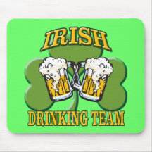 Irish Drinking Team Mouse Pad