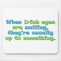 Irish Eyes Mouse Mat