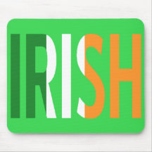 Irish Flag IRISH Mouse Mat