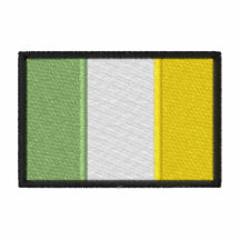 Irish Flag Pocket Embroidered Shirt