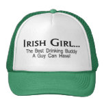 Irish Girl Best Drinking Buddy Hat