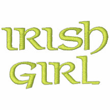 IRISH GIRL - t-shirt Embroidered Polo Shirt