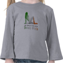 Irish Girls are Best Flag Tshirts