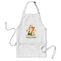 IRISH HARP APRON