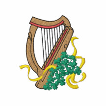 Irish Harp Polo Shirt
