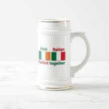 Irish Italian - Perfect Together! Mugs