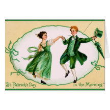Irish Jig Greeting Card