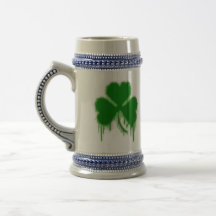 Irish Leaf Coffee Mugs