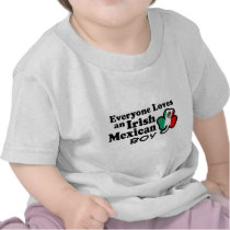 Irish Mexican Boy T-shirts