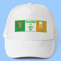 Irish Music & Beer BFF hat hats
