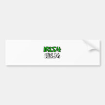 Irish Ninja Bumper Stickers