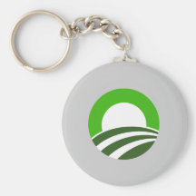 Irish Obama Keychain
