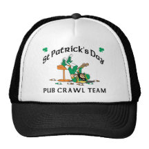 Irish Pub Crawl Team Mesh Hat