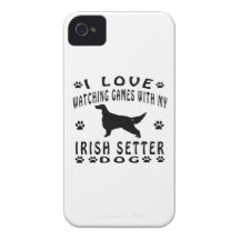 Irish Setter designs iPhone 4 Covers