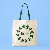 Irish Shamrock Ring Tote Bag bags