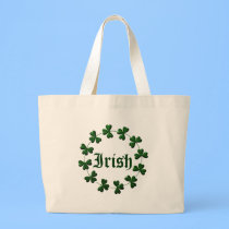Irish Shamrock Ring Tote Bag bags