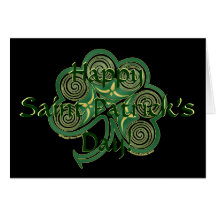 Irish Shamrock St. Patrick's Day Card