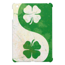 Irish Shamrock Yin & Yang iPad Mini Case