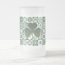 Irish shamrocks beer steins, mugs & cups