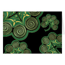 Irish shamrocks Saint Patrick's Day Card