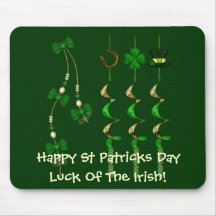 Irish Trinkets Gold Mousepad