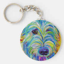 Irish Wolfhound #1 Key Chain