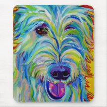 Irish Wolfhound #1 Mouse Pad