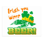 Irish you were beer postcards