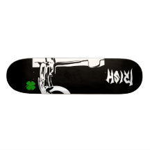 Irishman on the moon skate decks