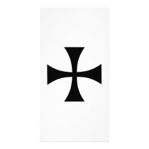 Iron cross custom photo card